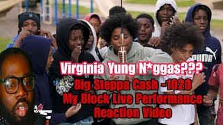 Big Steppa Cash "1020" My Block LIVE©™ Performance [Norfolk, VA.] | REACTION VIDEO
