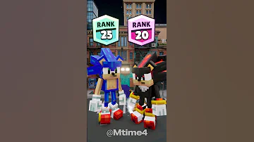 Sonic 6974 VS Shadow the Hedgehog Rank Battle