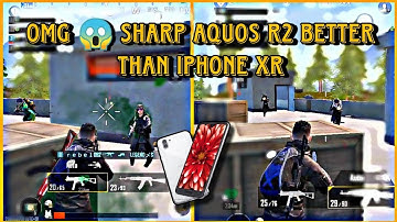 OMG 😱 Sharp Aquos R2 is Better than Iphone XR / Sharp Aquos R2 PUBG Test in 2023