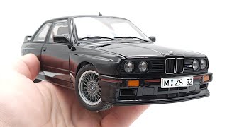Autoart BMW E30 M3 By Scale Reviews - YouTube