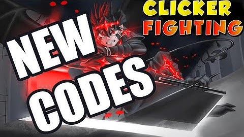 [ROBLOX] [ANIME] CLICKER FIGHTING SIMULATOR CODES 🎁 | HOW TO REDEEM?