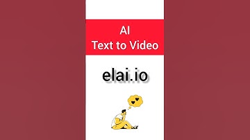 AI Text To Video Generator (elai.io) #shorts #technology #ai