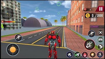 Drone Robot Transforming Games - Android Gameplay