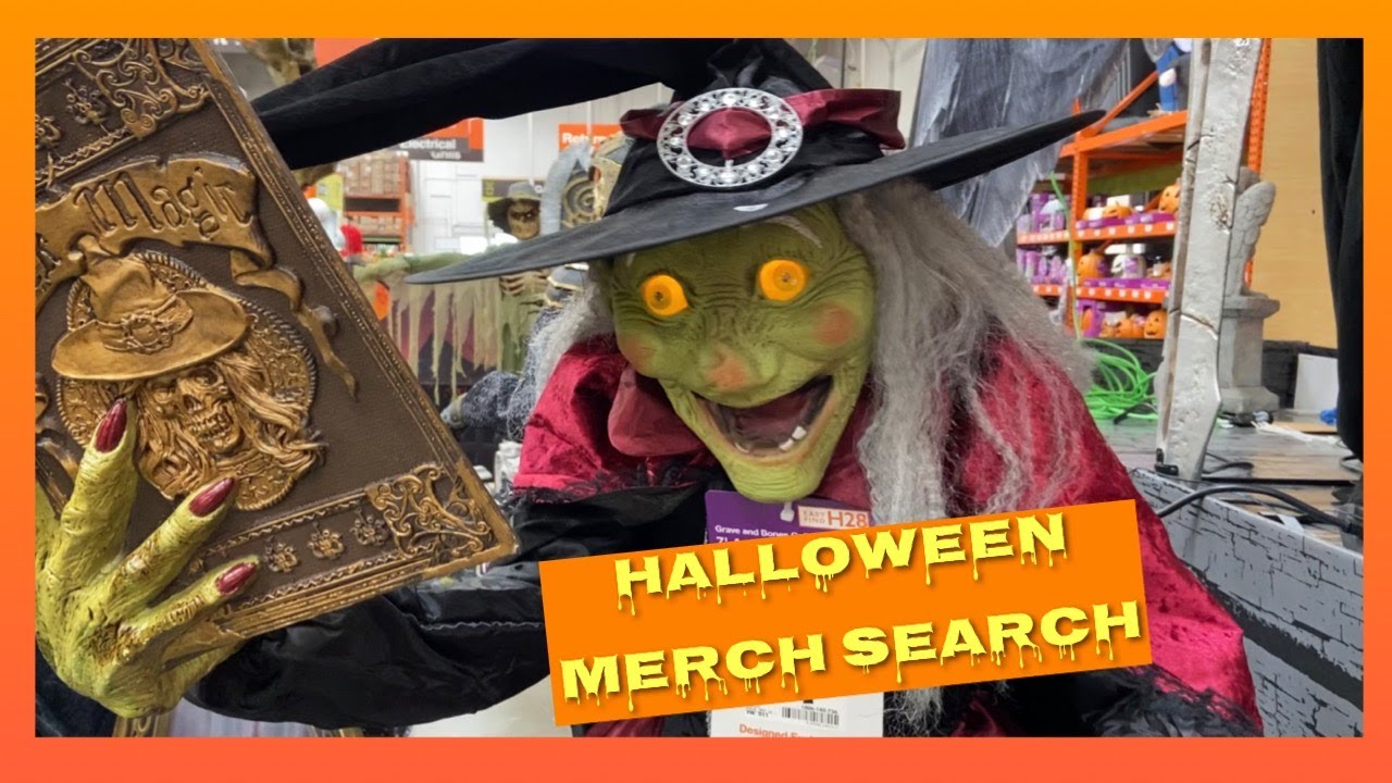 Halloween Decorations at Home Depot YouTube