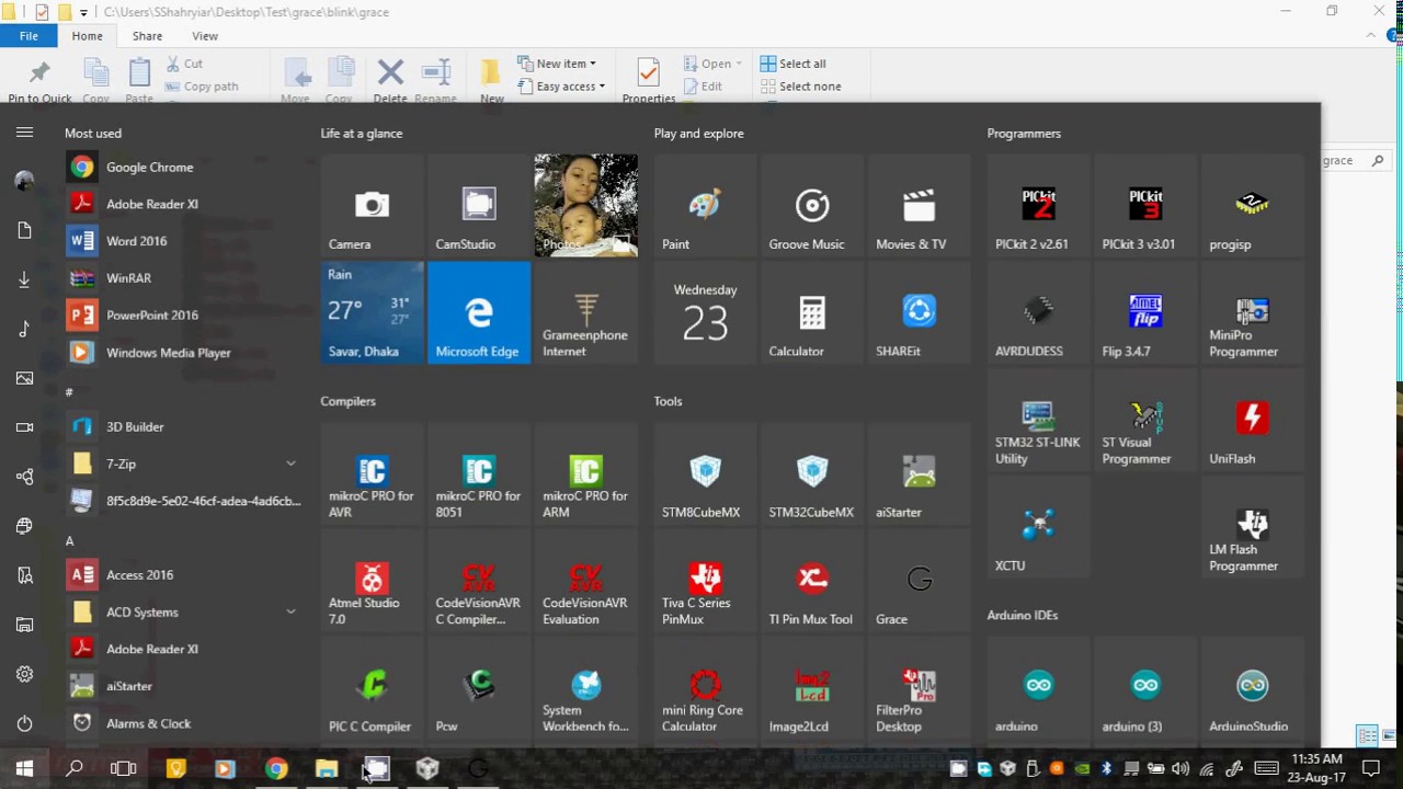 Using TI CCS IDE (Eclipse), Grace and Proteus for MSP430 Microcontrollers