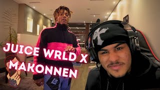 I WAS NOT EXPECTING THIS…Juice WRLD X Makonnen Freestyle (REACTION)