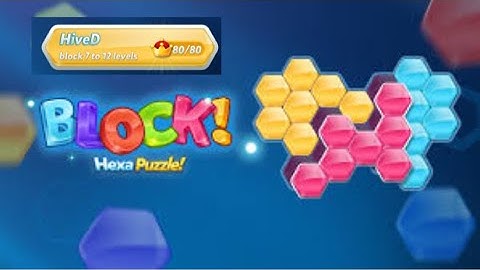 Block! Hexa Puzzle iOS gameplay (HiveD) #games #iosgames #blockhexapuzzle 