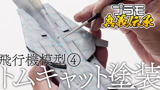 模魂ちゃん！#45④ プラモ奥義伝承【飛行機模型④ トムキャット塗装編】