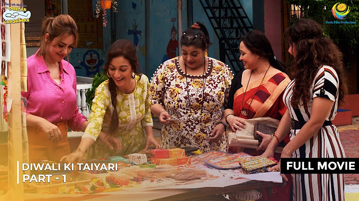 Diwali Ki Taiyari! | FULL MOVIE | Part 1 | Taarak Mehta Ka Ooltah Chashmah