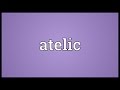 Atelic meaning