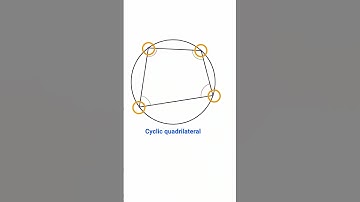 Circle Theorems: Opposite Angles Of A Cyclic Queladrilateral