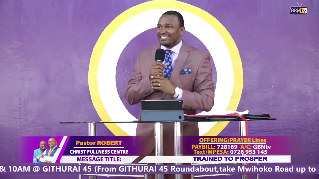 Trained to Prosper || GBNtv || Pastor ROBERT