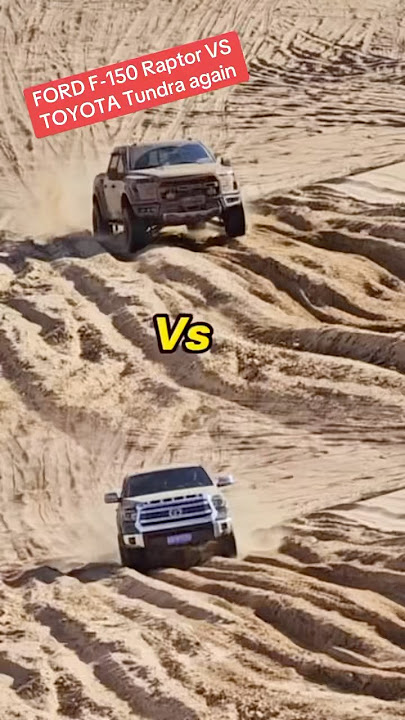 FORD F-150 Raptor VS Toyota Tundra