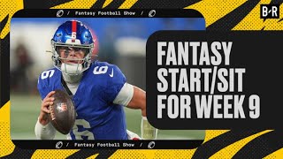 Fantasy Start/Sit for Week 9 | Fantasy Football Show