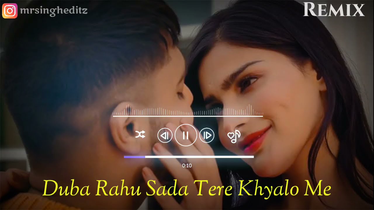 Duba Rahu Sada Tere Khyalo Me Remix  New Ringtone  Reels Trending Ringtone 