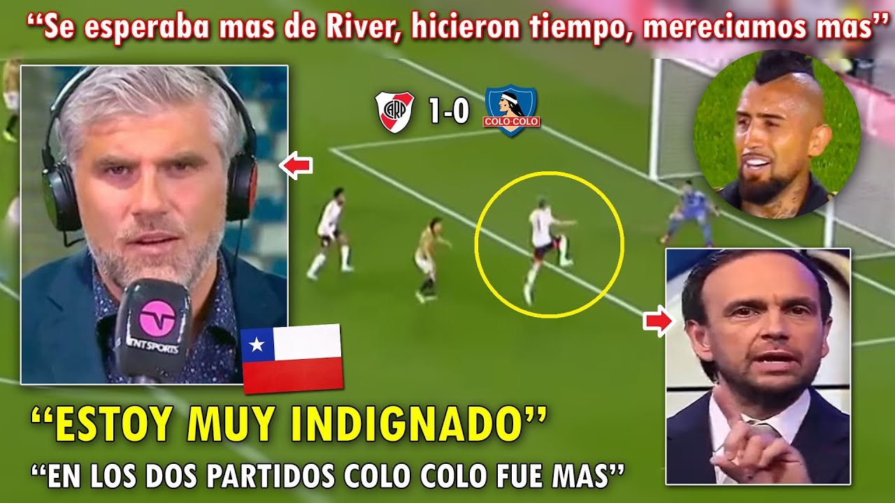 DESTROZADOS! PERIODISTAS CHILENOS EXPLOTAN tras DERROTA de COLO COLO VS RIVER PLATE HOY 1-0