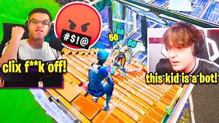 CLIX vs NICK EH 30 *TOXIC* 1v1 in PRO GAME! (Fortnite Season 3 Chapter 2)