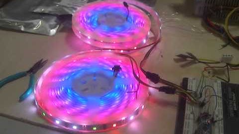 LED LPD8806 Arduino Nano multi roll