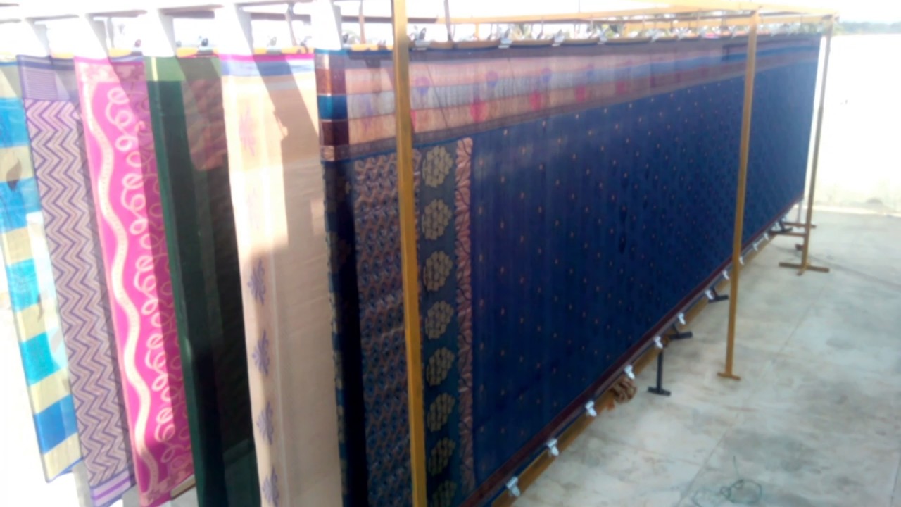Saree rolling polishing and drycleaning stand at Vijayawada YouTube