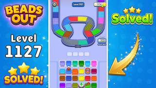 Beads Out - Level 1127 Walkthrough (Full Solution) 🧠🧩