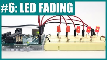 How to Fade an LED with Arduino analogWrite (Lesson #6)