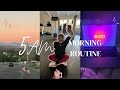 5am Morning Routine | Healthy Habits, Gym, School, + GRWM