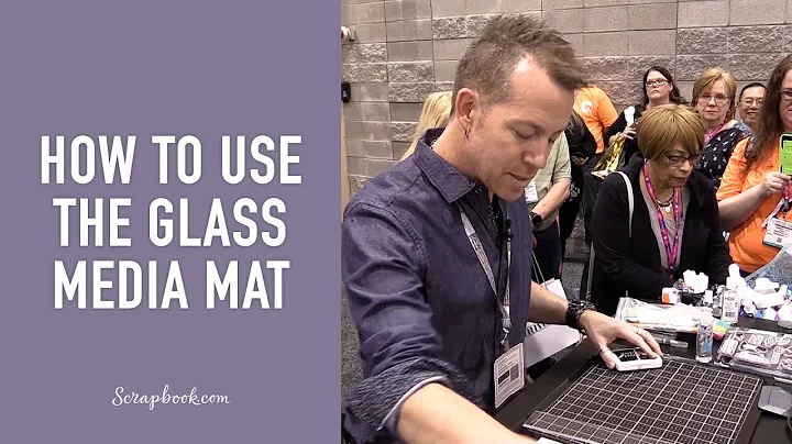 Tim Holtz Teaches You How To Use The Glass Media M...