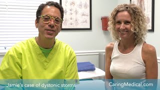 Dystonic storms - DMX review and Prolotherapy results with Dr. Ross Hauser and patient, Jamie