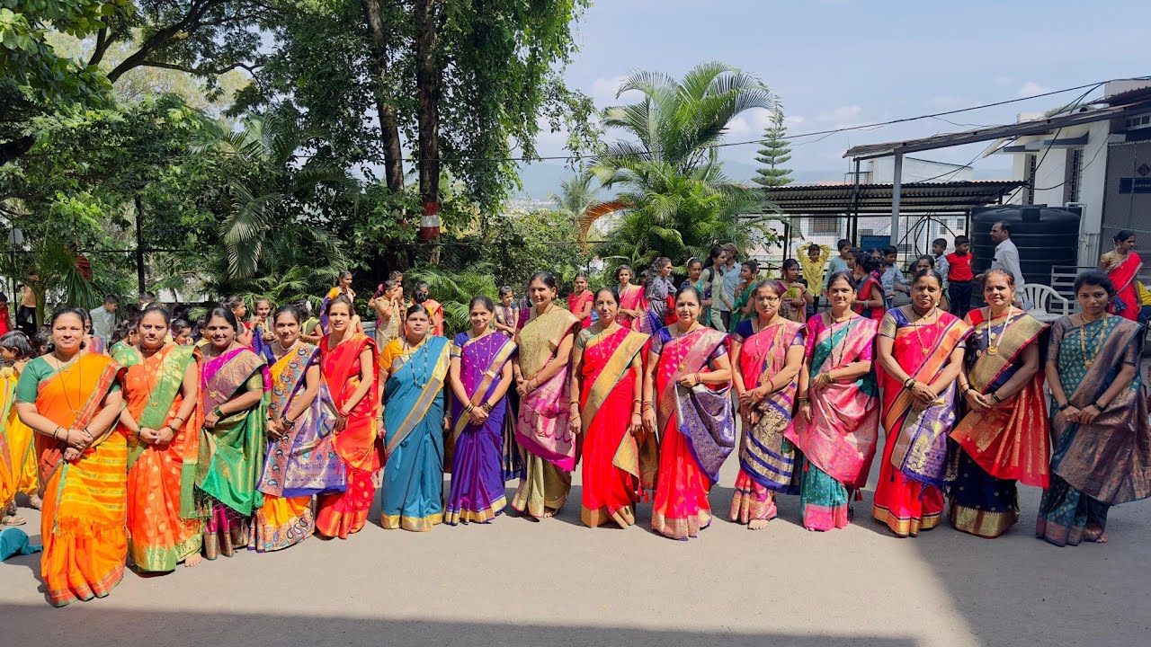 मंगळागौरी डान्स सावर सावर अंबाबाई पैठणीचा घोळ ग