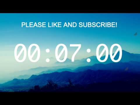 7 Minute Timer & Alarm