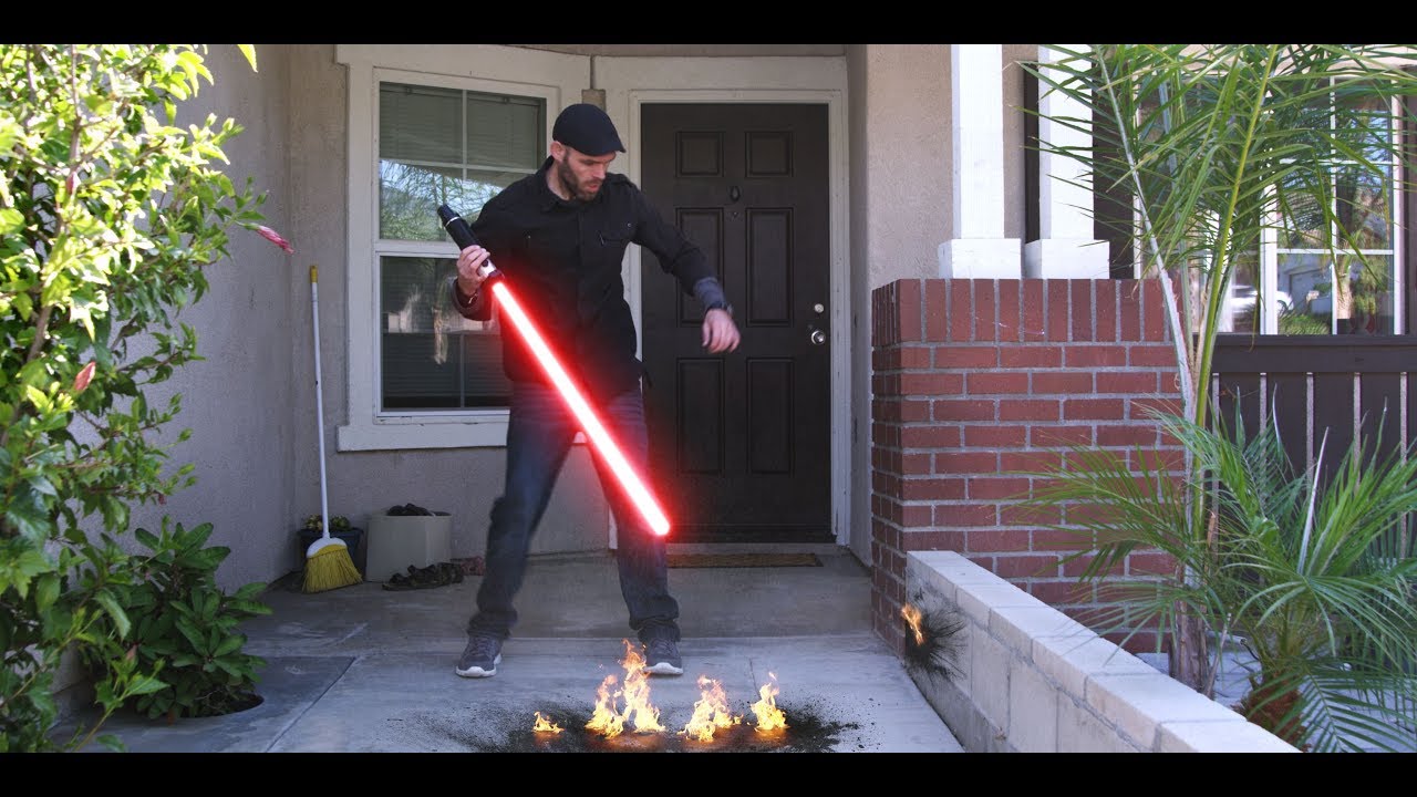 Broken Lightsaber YouTube