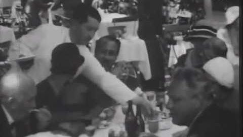 Video of Richard strauss dining, sometime around 1932....