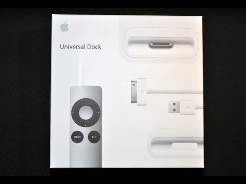  Update New Apple Universal Dock for iPhone and iPod (2010 Revision): Unboxing and Review