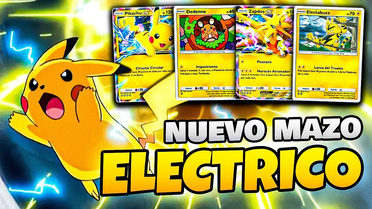 ESTE NUEVO MAZO DE PIKACHU EX ESTÁ ARRASANDO EN LOS TORNEOS DE POKEMON ...