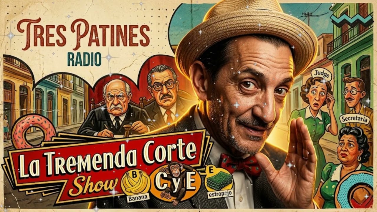 🤣 ¡Maratón de Risas! Episodios Clásicos B, C y E de Tres Patines | La Tremenda Corte 📻