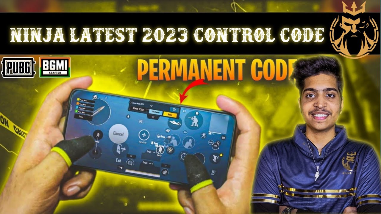 God Ninja Bgmi & Pubg Best 2.5 Update 2 Finger Control Code