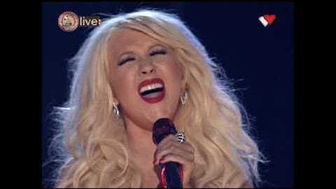 Christina Aguilera - Falsetto - Aretha Franklin Tribute @ The 53rd Grammy Awards