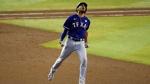 Marcus Semien hits a MASSIVE late homer in World Series Game 5!