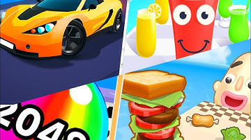 Sandwich Runner All Level Walkthrough iOS,Android Gameplay New Game Update Pro Gaming Mobile R1BX6UE
