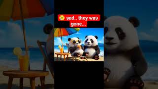 'pandas bad day😢😢🐼'#panda  #cartoon #sad #funnyanimal #movie