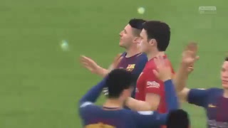 FIFA 18_2018020304 監督キャリアモード_'18-'19_ラ・リーガ・サンタンデール_マッチデイ13_FCバルセロナ 1-0 アトレティコ・マドリー