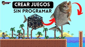 CREAR VIDEOJUEGOS SIN PROGRAMAR 🐟 Spawner de Enemigos en Construct 3 Piraña que Sube y Baja