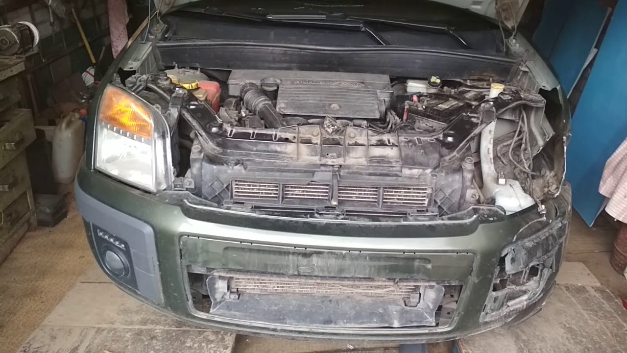 Страховой случай.Сработали подушки. - YouTube