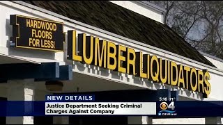 US Seeks Criminal Charges Against Lumber Liquidators