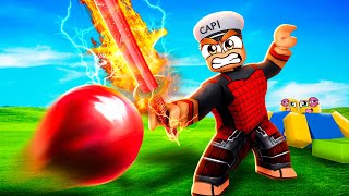 Becoming a BLADE BALL NINJA in ROBLOX