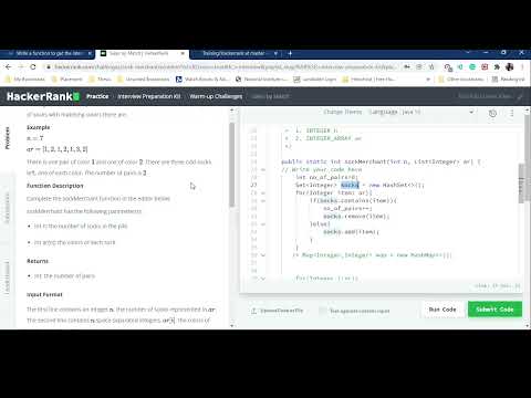 SalesByMatchHackerrank