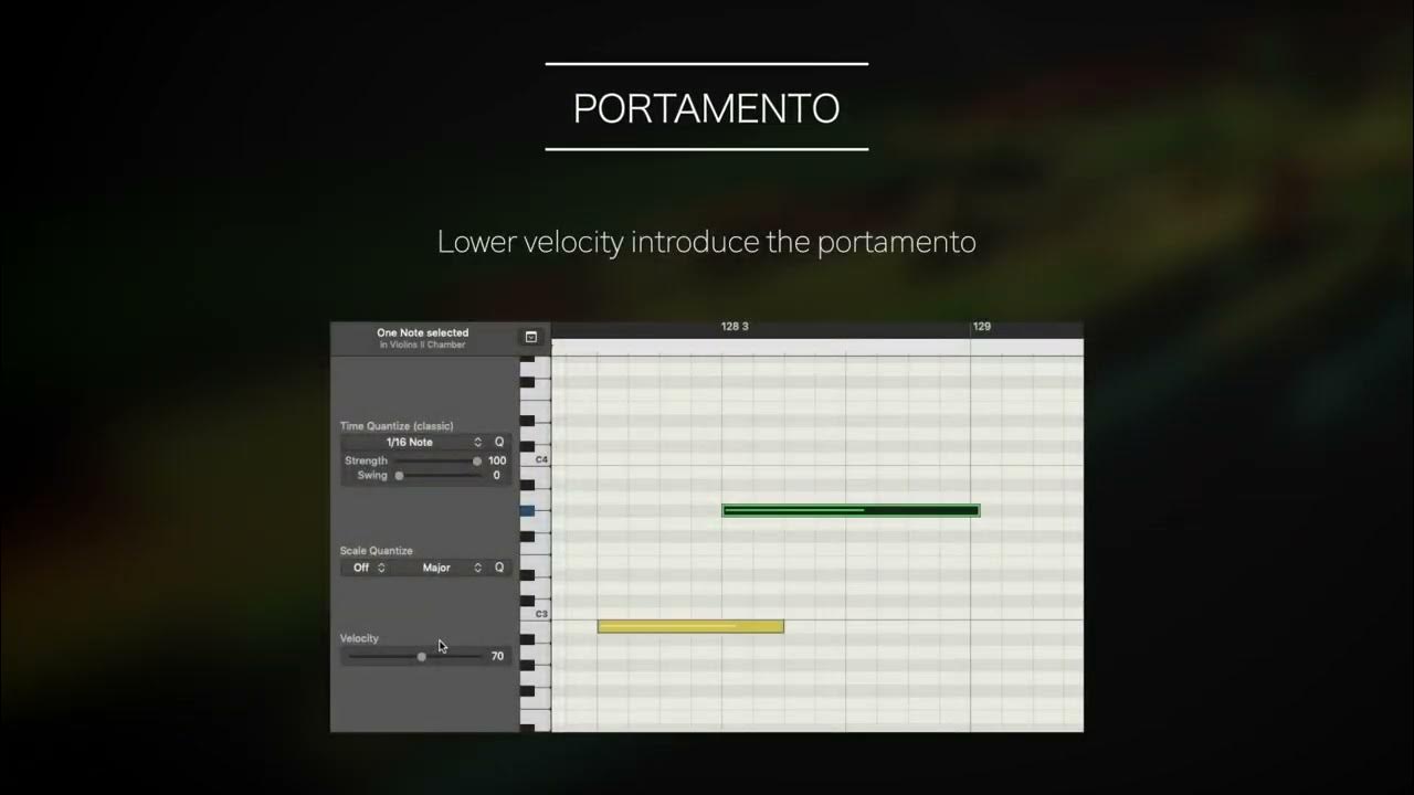 Samplemodeling Strings Tutorial n.3 (Legato, Portamento & Glissando