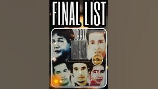 𝐅𝐈𝐍𝐀𝐋 𝐋𝐈𝐒𝐓 ; 𝐋𝐞𝐛𝐮𝐫𝐧𝐲𝐚 𝐂𝐢𝐧𝐭𝐚 (1997)