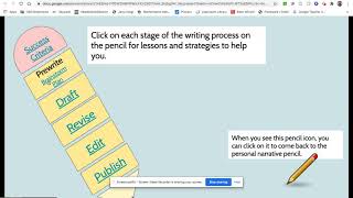 5th Grade Personal Narratives