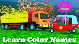 Learn Colors With Truck | Learn Color Names For Kids